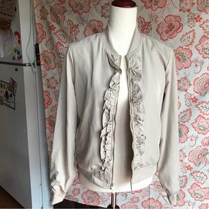 (63-1) Candie’s women khaki color jacket size M